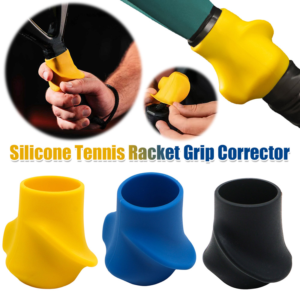 Badminton Rebound Trainer - Silicone Tennis Racket Grip Corr Reusable