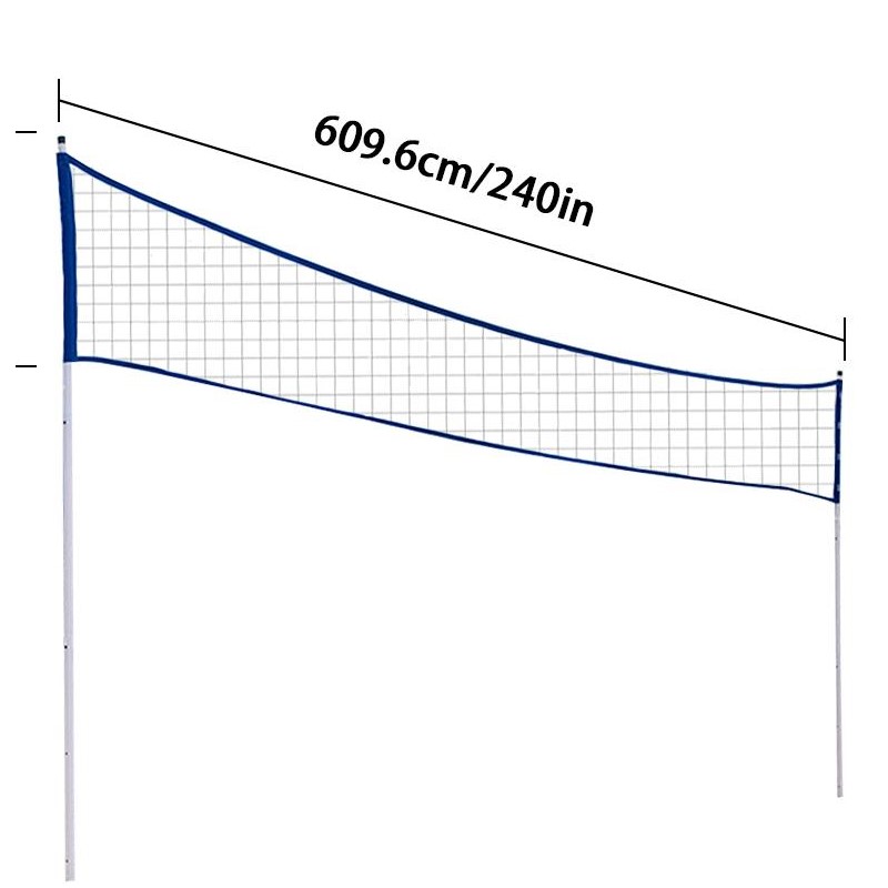 Badminton Outdoor - Portable Badminton Net Training Professional Volleyball