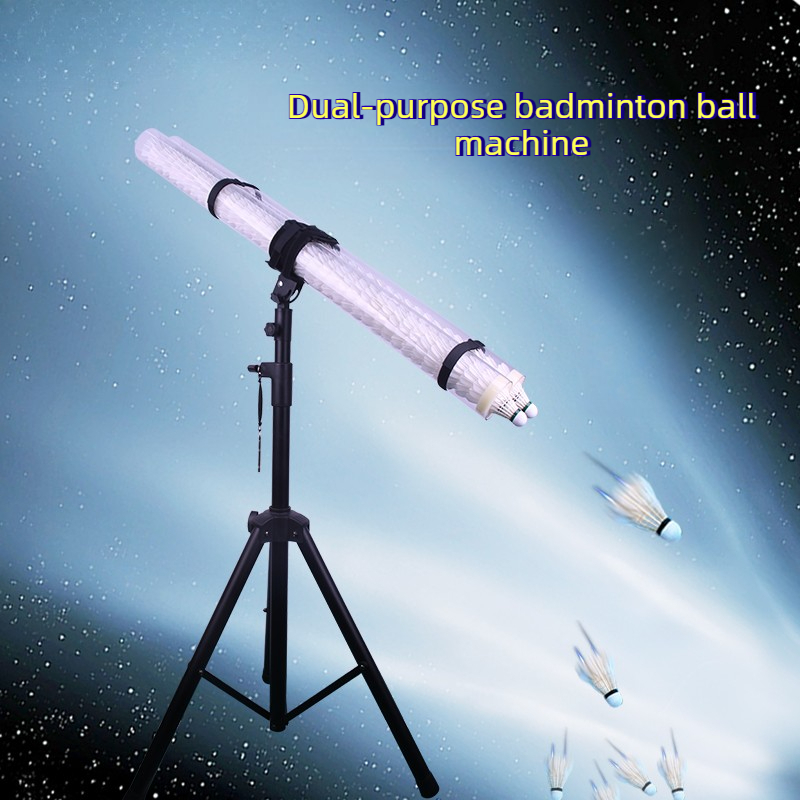 Badminton Rebound Trainer - Portable Badminton Server Large Capacity Badminton