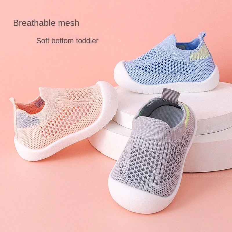 Badminton Junior - Spring Summer Toddler Shoes Breathable Knitted
