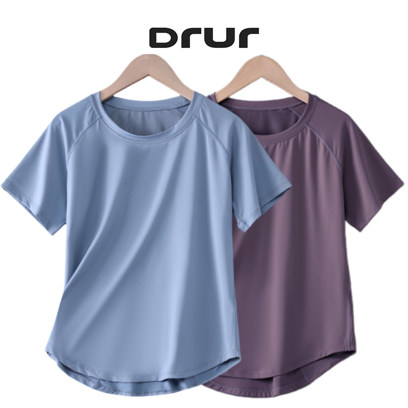 DRUR Women Sports T-shirt Shor - T Shirt Dry Fit ulasan dan harga