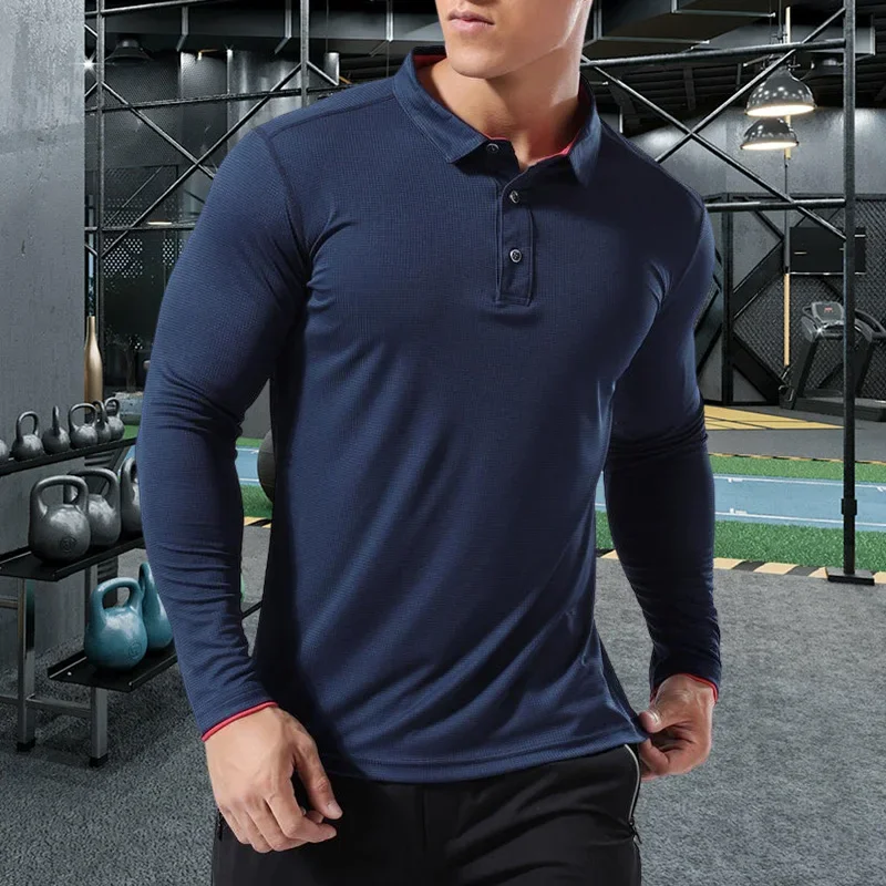Men Running Sport Shirts Tops  - T Shirt Dry Fit ulasan dan harga