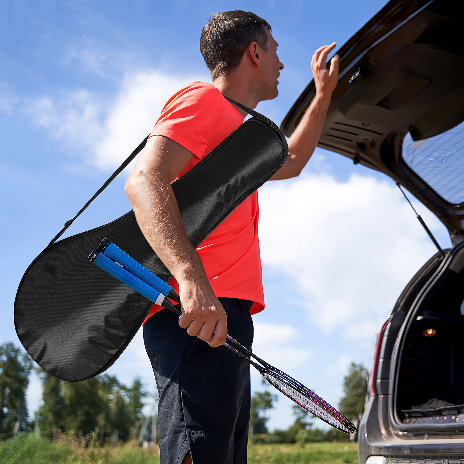 Outdoor Badminton Bag Sports R - Badminton Outdoor ulasan dan harga