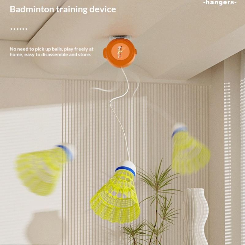 Automatic Retractable Badminto - Badminton Rebound Trainer ulasan dan harga