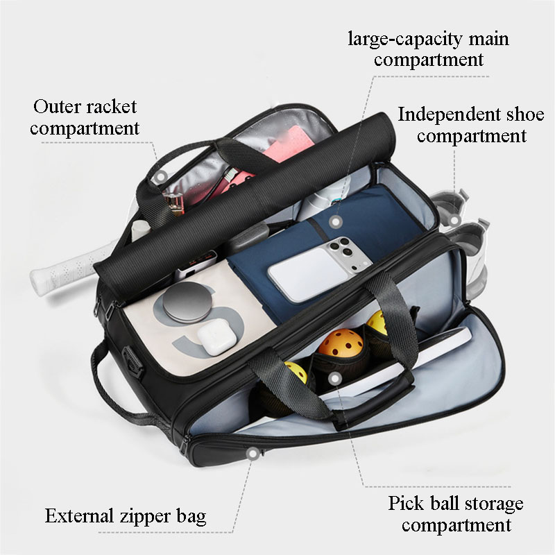 Tennis Bag, Large Capacity, Li - Badminton Question ulasan dan harga
