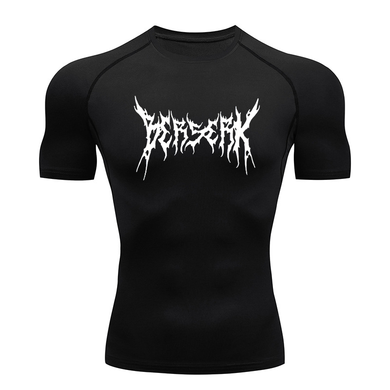 Gym Workout Rash Guard for Men - T Shirt Dry Fit ulasan dan harga