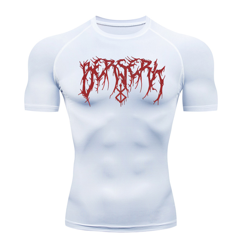 Gym Workout Rash Guard for Men - T Shirt Dry Fit ulasan dan harga