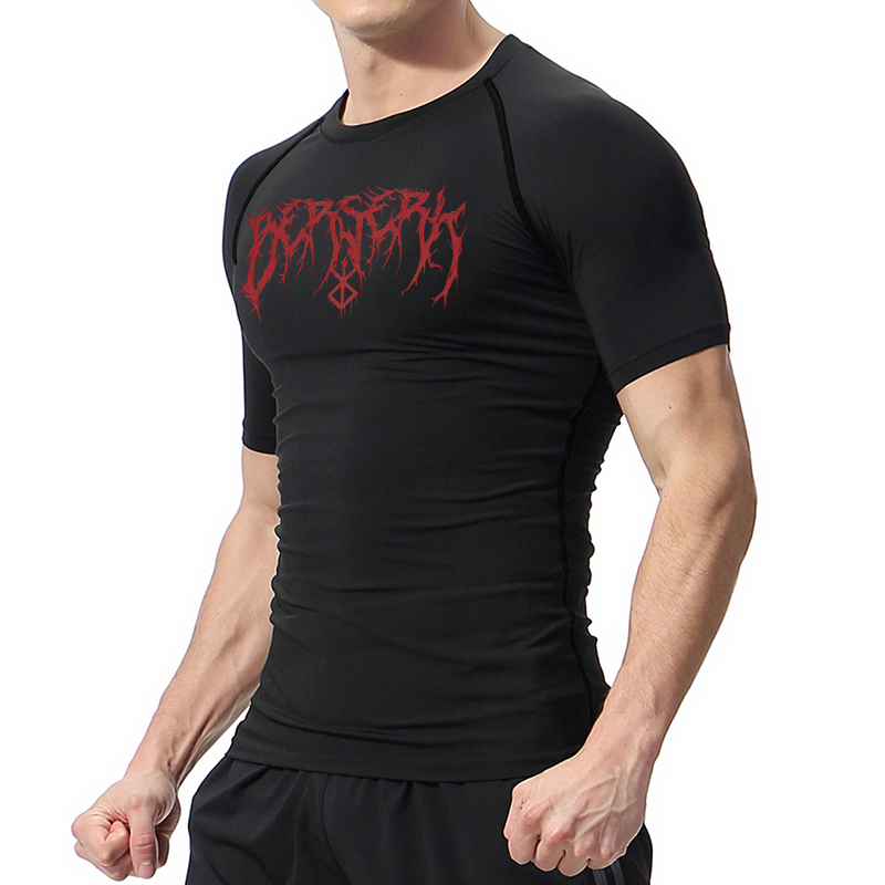 Gym Workout Rash Guard for Men - T Shirt Dry Fit ulasan dan harga