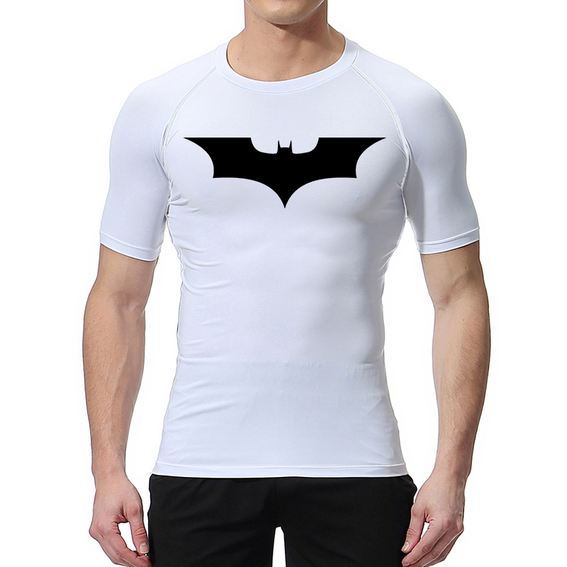 Bat Print Compression Shirts f - T Shirt Dry Fit ulasan dan harga