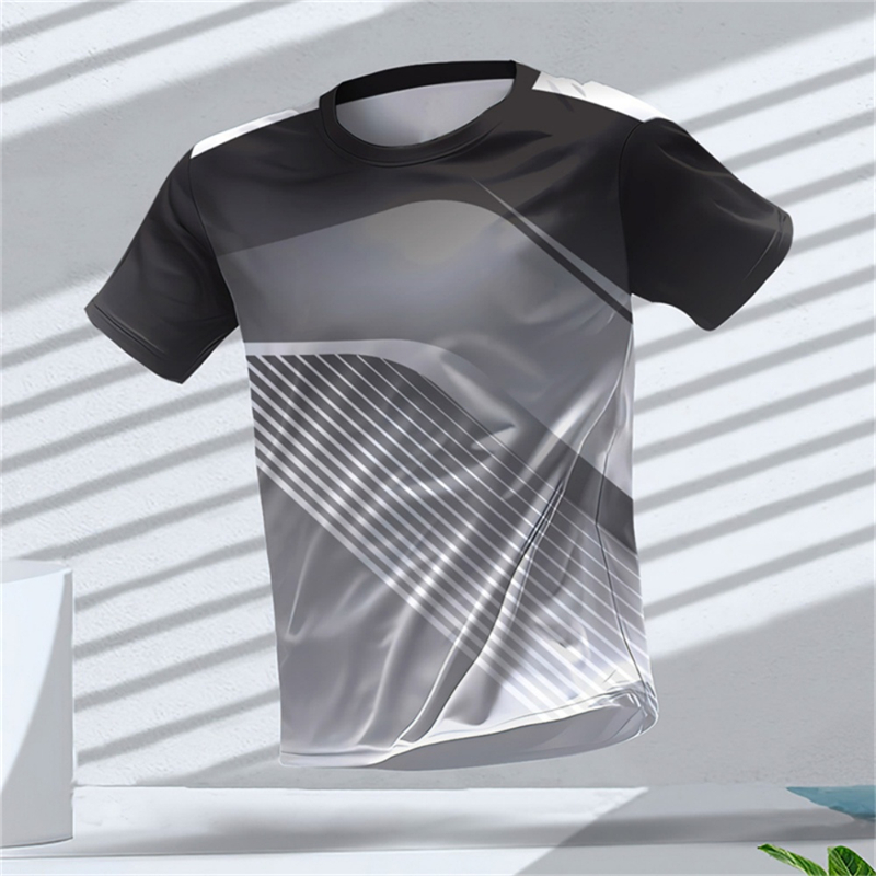 Men Sports Short Sleeve T-Shir - T Shirt Dry Fit ulasan dan harga