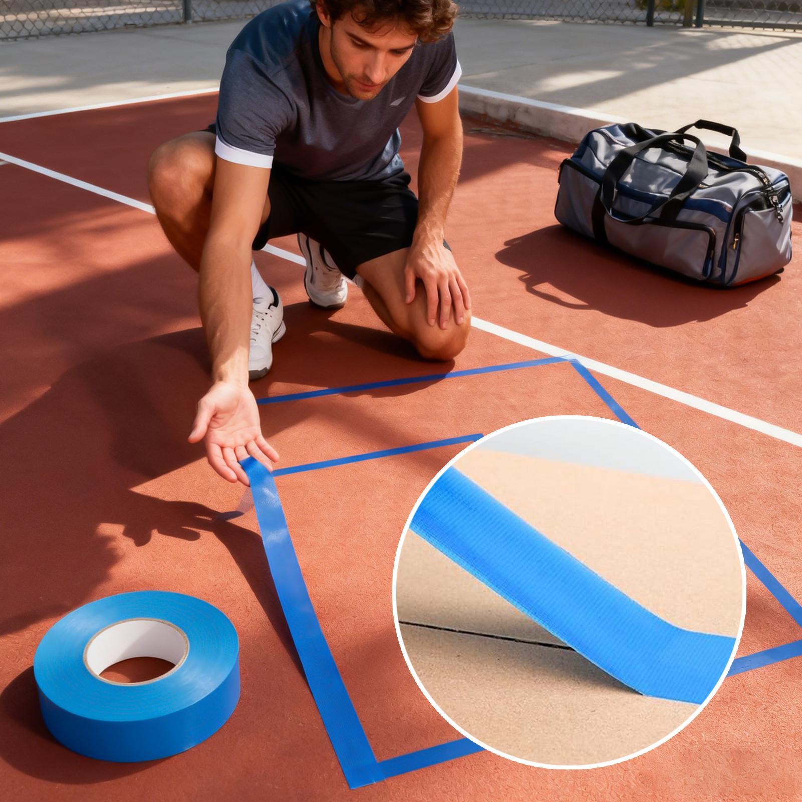 Pickleball Tape 0.16x164 Ft Fl - Badminton Outdoor ulasan dan harga